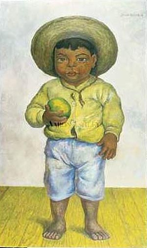 Diego Rivera Muchacho Mexicano