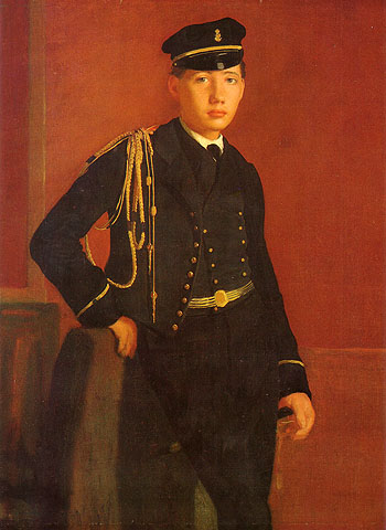 Edgar Degas Achille De Gas in the Uniform of a Cadet