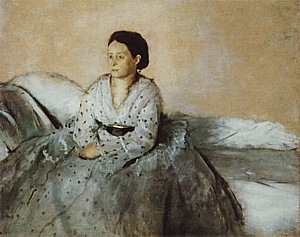 Edgar Degas Estelle Musson, 1872-73