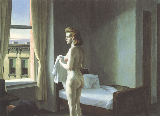 Edward Hopper Morning in a City (1944)