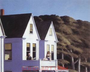 Edward Hopper Second Storey Sunlight, 1960