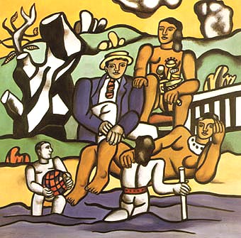 Fernand Leger The Country Outing 1954