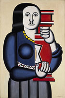 Fernand Leger Woman Holding Vase 1927