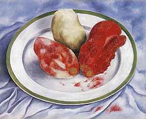 Frida Kahlo Tunas (Still Life with Prickly Pear Fruit), 1938