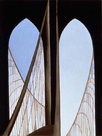 Georgia OKeeffe Brooklyn Bridge 1949