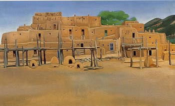 Georgia OKeeffe Taos Pueblo 1929