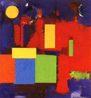 Hans Hofmann Rising Moon, 1965