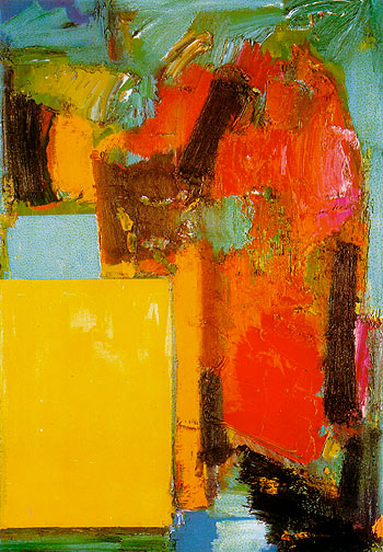 Hans Hofmann Smaragd Red and Germinating Yellow 1959