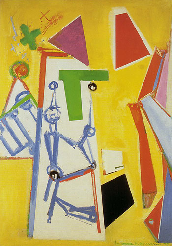 Hans Hofmann Yellow Space 1949