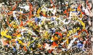 Jackson Pollock No 10 Convergence 1952