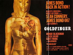 James-Bond-007-Posters Goldfinger, 1964