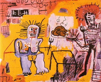 Jean-Michel-Basquiat Arroz con Pollo 1981