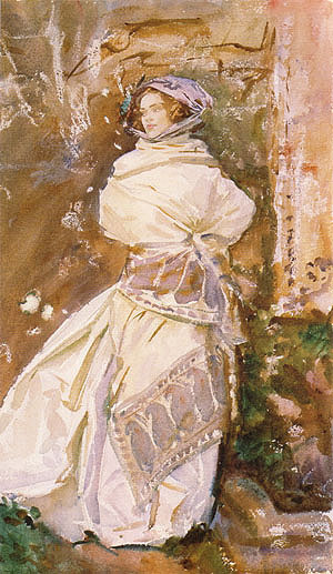 John Singer Sargent The Cashmere Shawl 1910