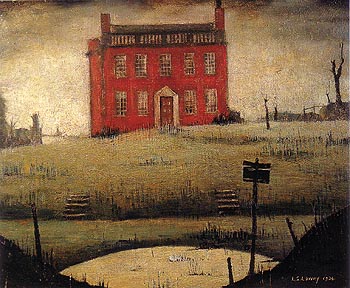 L-S-Lowry The Empty House 1934