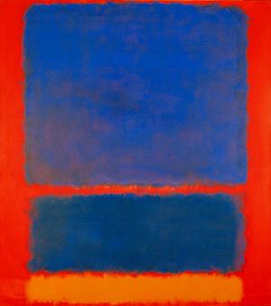 Mark Rothko Blue Orange Red 1961
