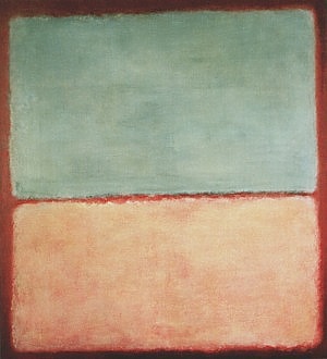 Mark Rothko No 9 1956 Blue Pink