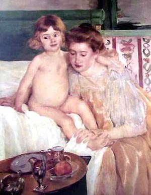 Mary Cassatt Mother and Child 1901