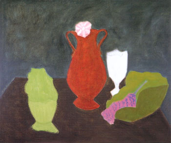 Milton Avery Dark Still Life