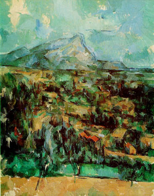 Paul Cezanne Mont Sainte-Victoire 1900