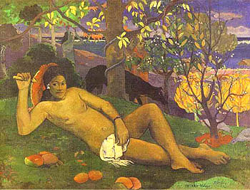 Paul Gauguin The Kings Wife [Te Arii Vahine]