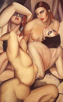 Tamara de Lempicka Four Nudes