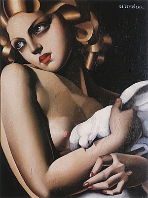 Tamara de Lempicka Woman with Dove, 1931