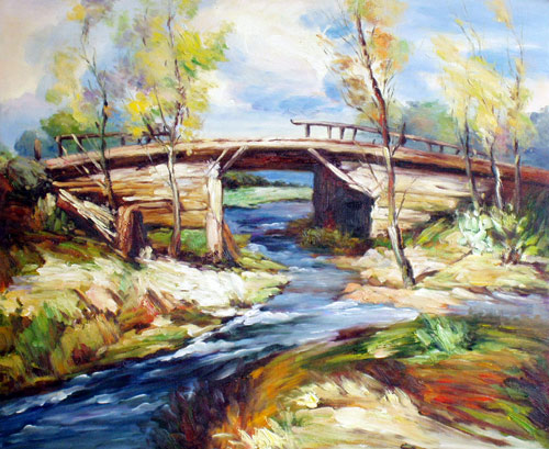 Old Wooden Bridge