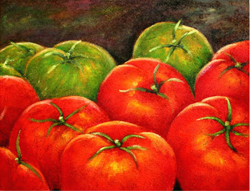 Red and Green Tomatoes