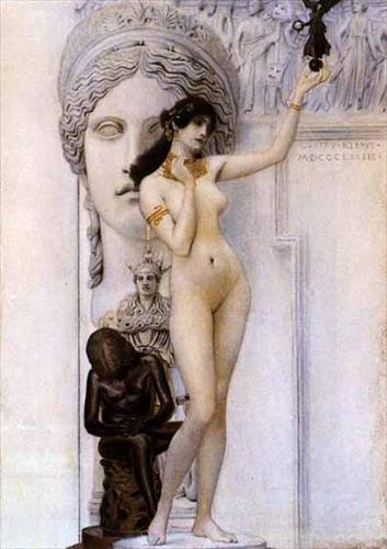 Allegory of Sculpture Gustav Klimt oil painting