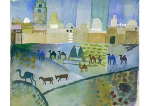 Auguste Macke Kairouan oil painting reproduction