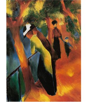 Auguste Macke Sunny Road