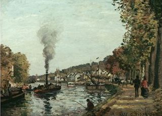Camille Pissarro The Seine at Marly