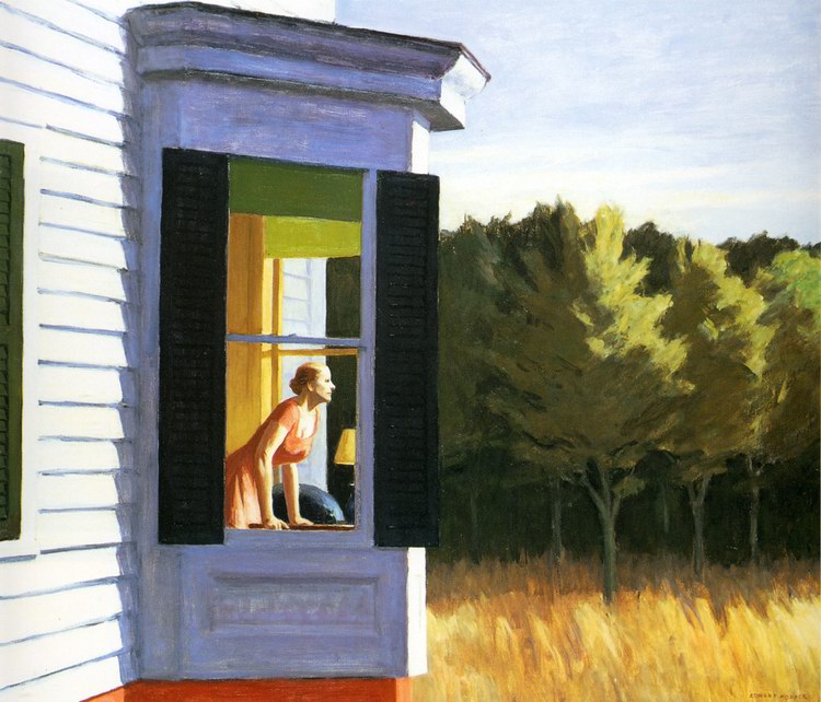 Cape Cod Morning 1950,by Edward Hopper