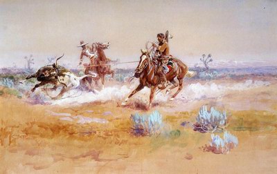 Charles M. Russell Mexico oil painting reproduction