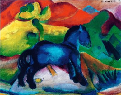 Franz Marc Blue Ponny oil painting reproduction