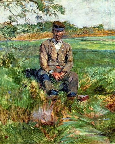 Henri de Toulouse-Lautrec A Laborer at Celeyran