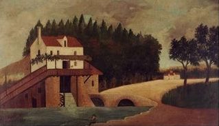 Henri Rousseau The Mill oil painting reproduction