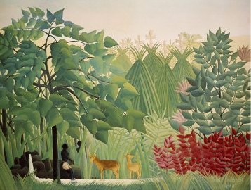 Henri Rousseau The Waterfall oil painting