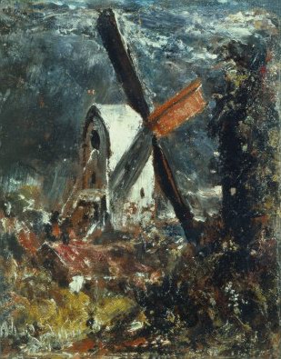 John Constable Windmill Near Brighton, East Sussex