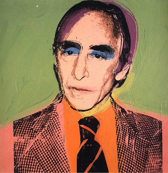 Leo Castelli Andy Warhol 1975 ,pop art