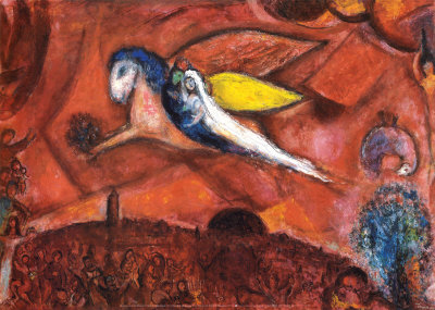 Marc chagall Cantiques IV oil painting reproduction