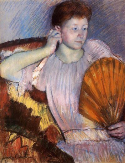 Mary Cassatt Contemplation oil painting reproduction