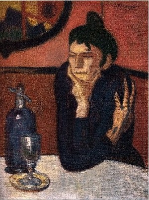 Pablo Picasso Buveuse dabsinthe 1901