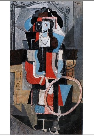 Pablo Picasso Fillette au cerceau 1918