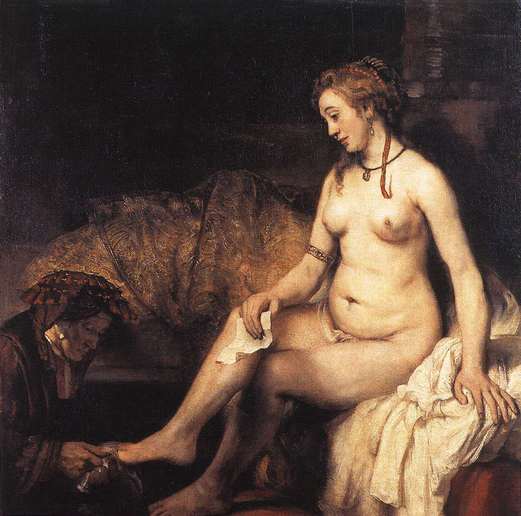 Rembrandt Bathsheba at Her Bath