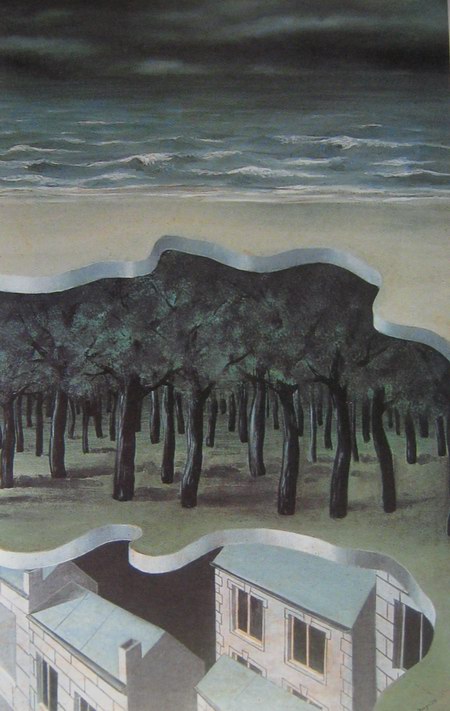 Rene Magritte panorama for the populace