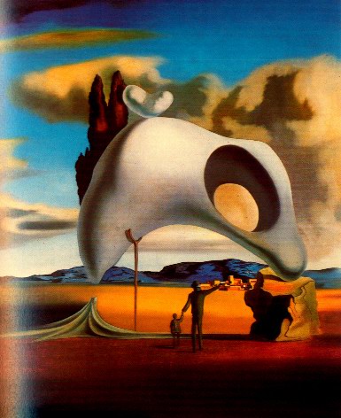 Salvador Dali atavistic vestiges after the rain oil painting