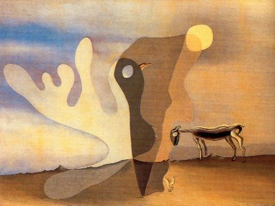 Salvador Dali the ram oil painting