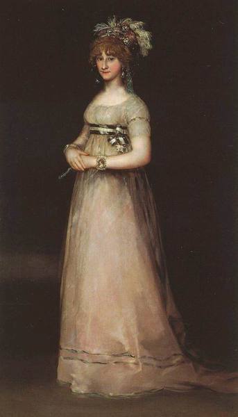 The Countess of Chinchon Francisco Goya oil painting