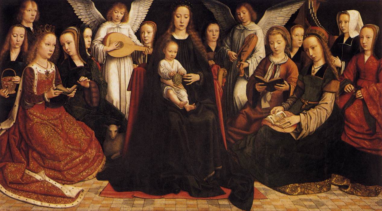 The Virgin among the Virgins David Gerard